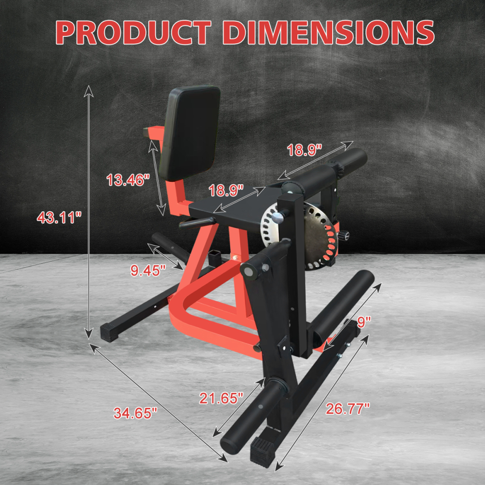 Home Gym Leg Extension Machine - Ye Adjustable Leg Extension and Curl