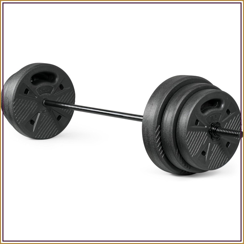 Home Gym Fitness - CAP Threaded Barbell Set with 100
