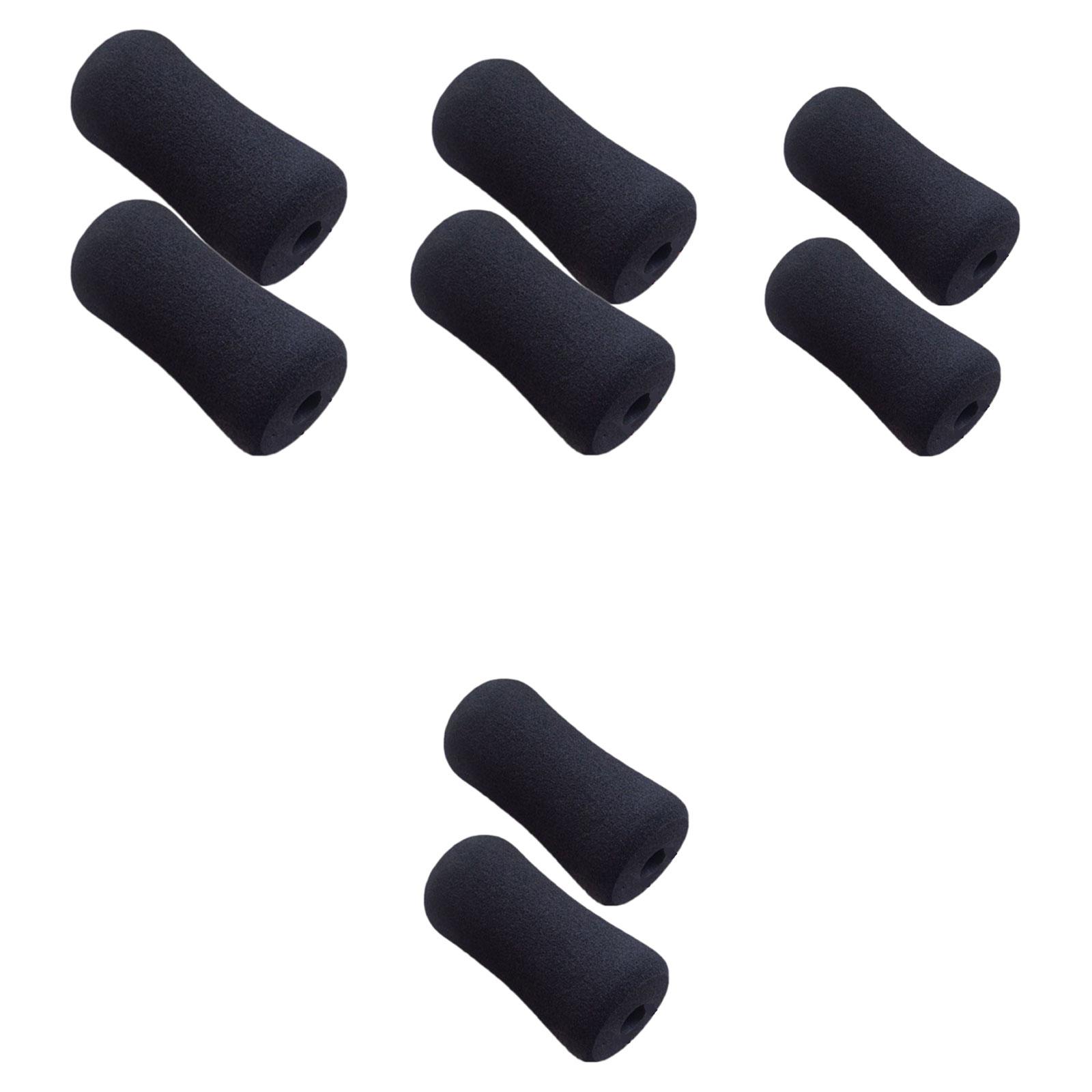 Home Gym Leg Extension Machine - 2 Pieces Foam Foot Pad Rollers,