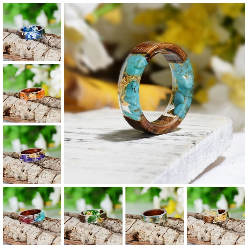 Gymnastic Rings Wooden - Wood Resin Ring Transparent Epoxy Resin