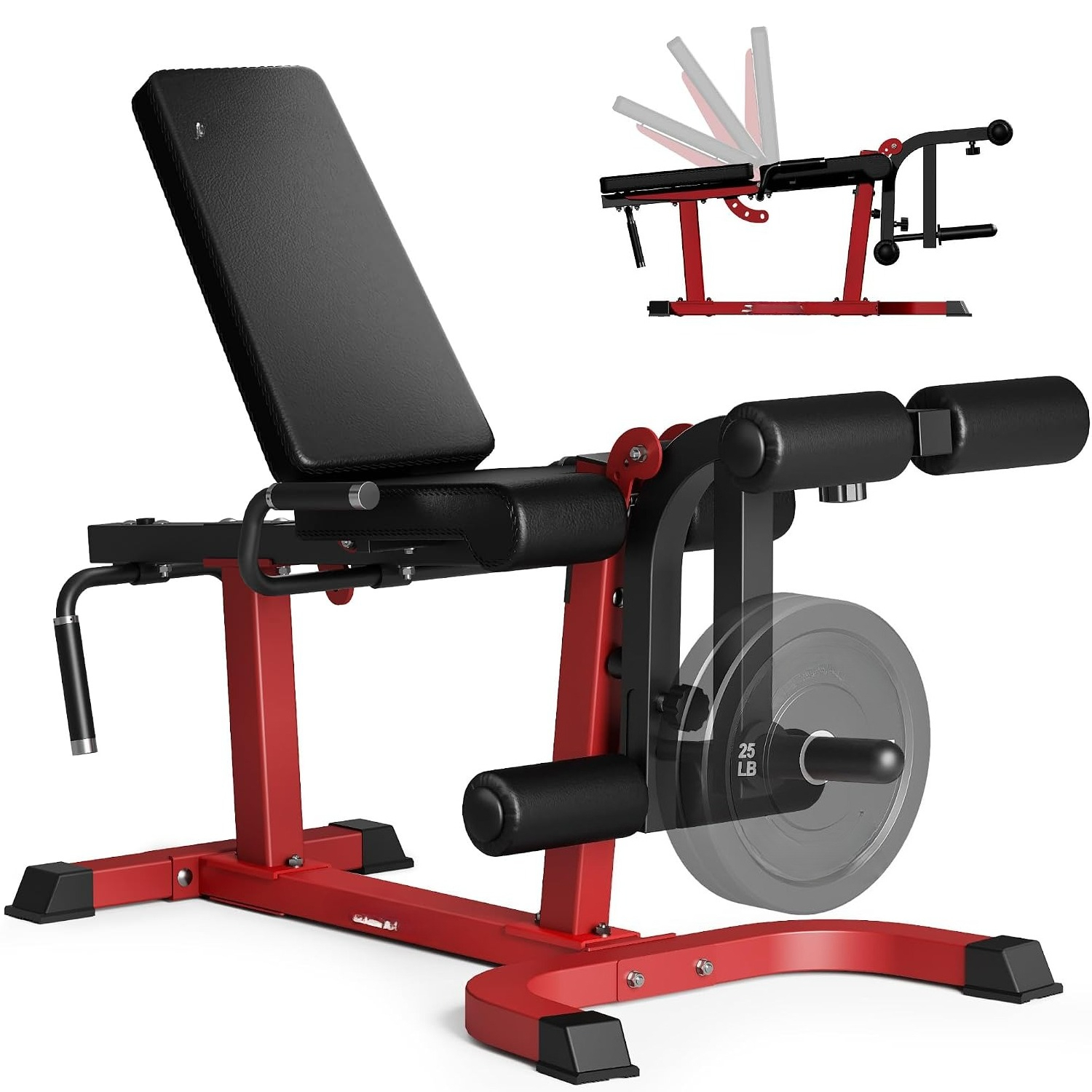 Home Gym Leg Extension Machine - J10 Leg Extension and Curl Machine,