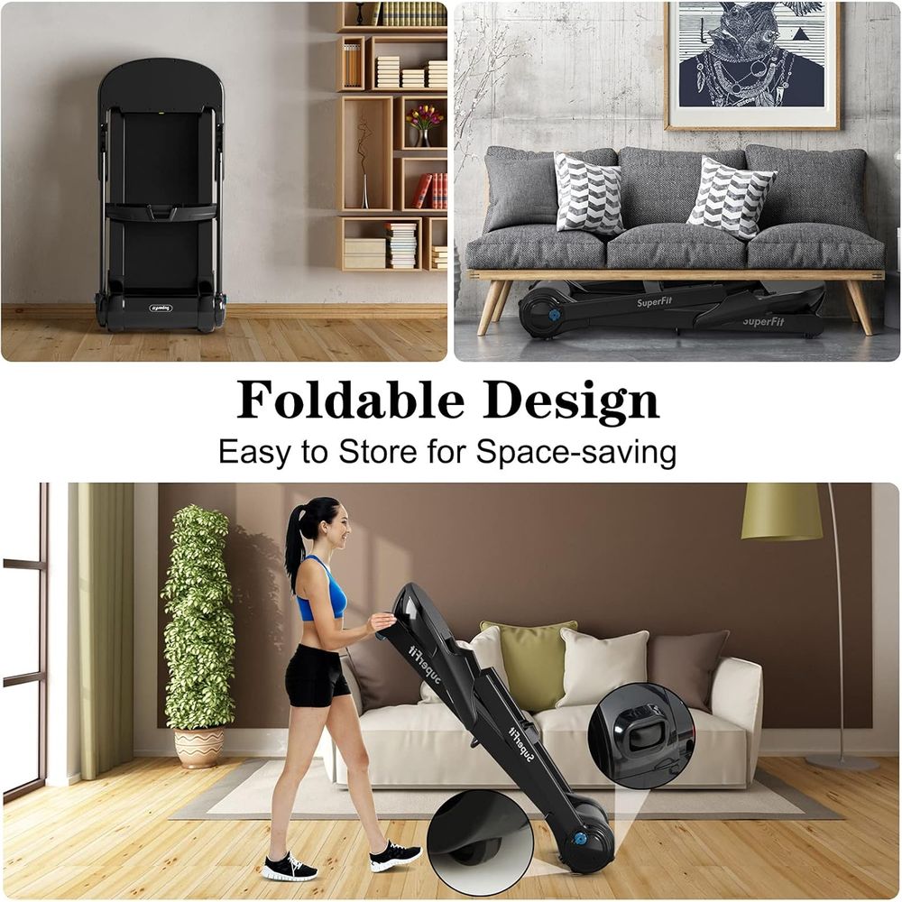 2.25HP Electric Motorized Trea - Home Gym No Equipment recensie en prijs