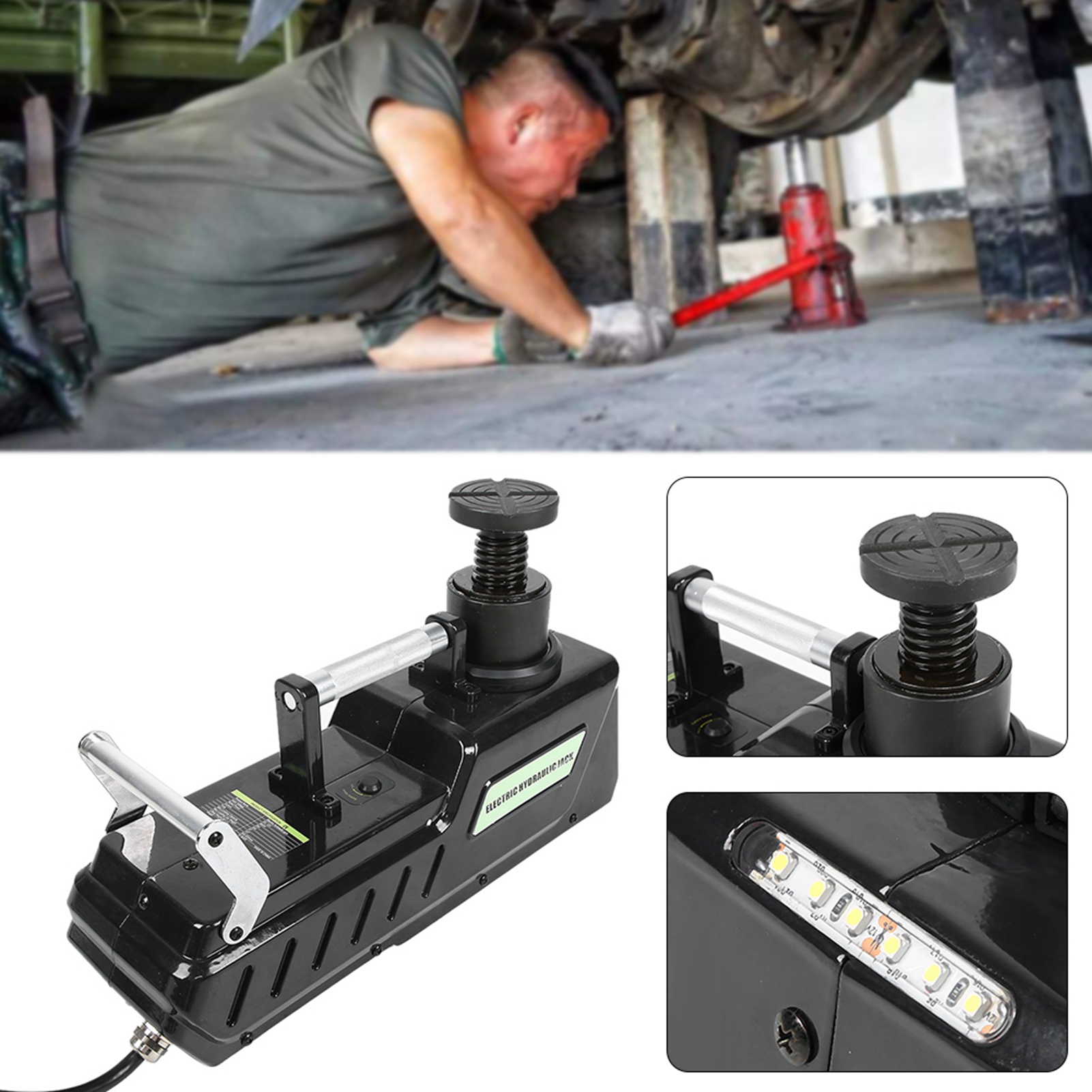 DC12V 15T Electric Floor Jack  - Deadlift Jack Barbell recensie en prijs