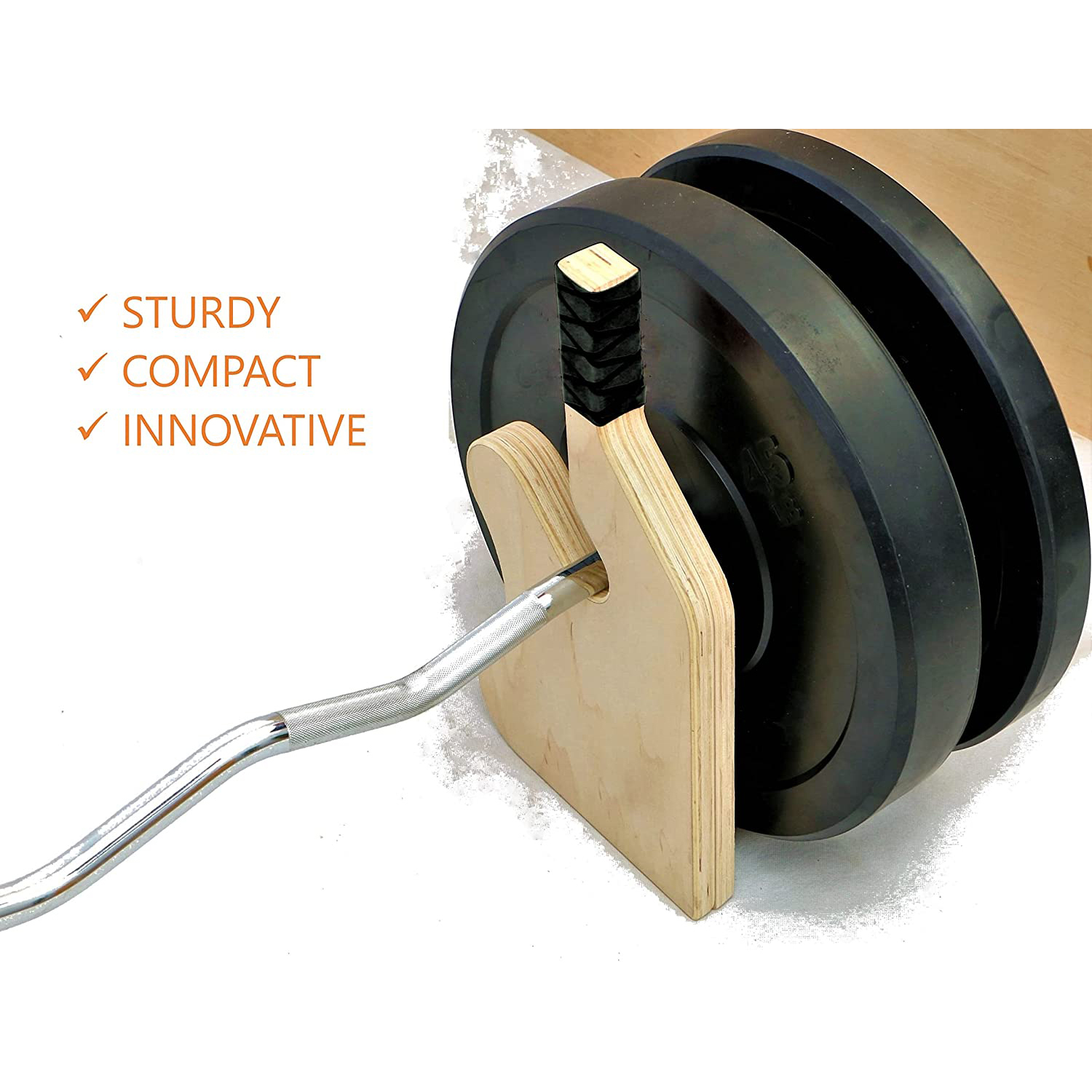 Wooden Mini Deadlift Barbell J - Deadlift Jack Barbell recensie en prijs