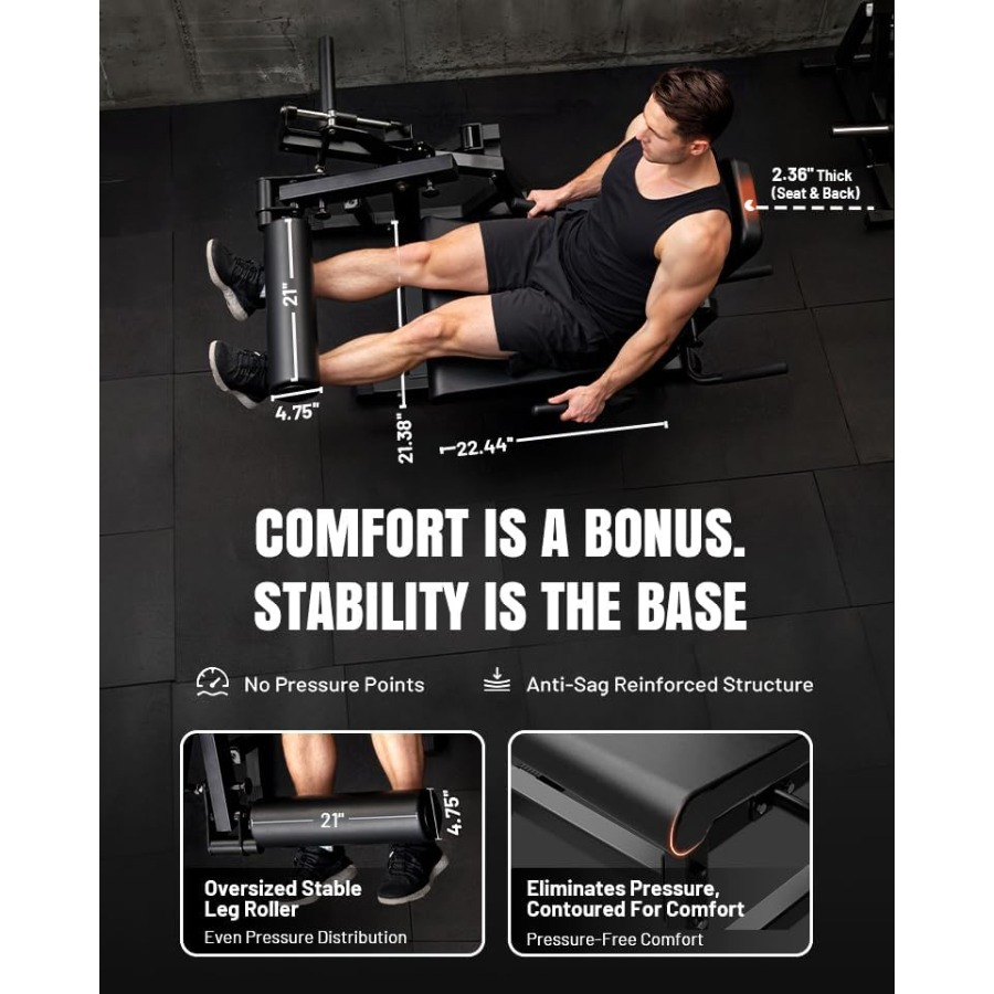 Leg Extension and Curl Machine - Home Gym Leg Extension Machine recensie en prijs