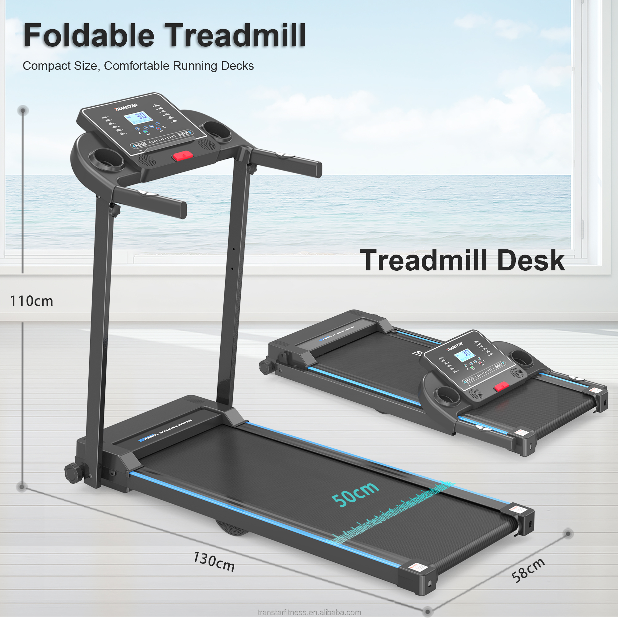 2.5HP Motor Foldable Electric  - Home Gym Technogym recensie en prijs