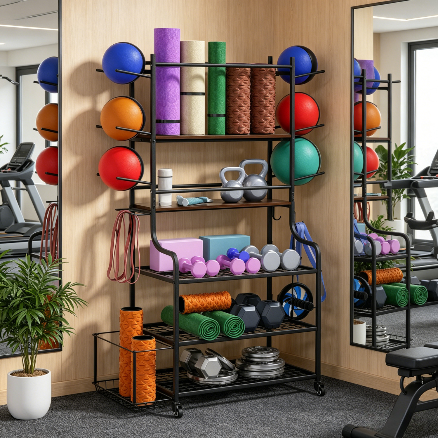 Yoga Mat Storage Rack Home Gym - Home Gym Yoga Mat recensie en prijs