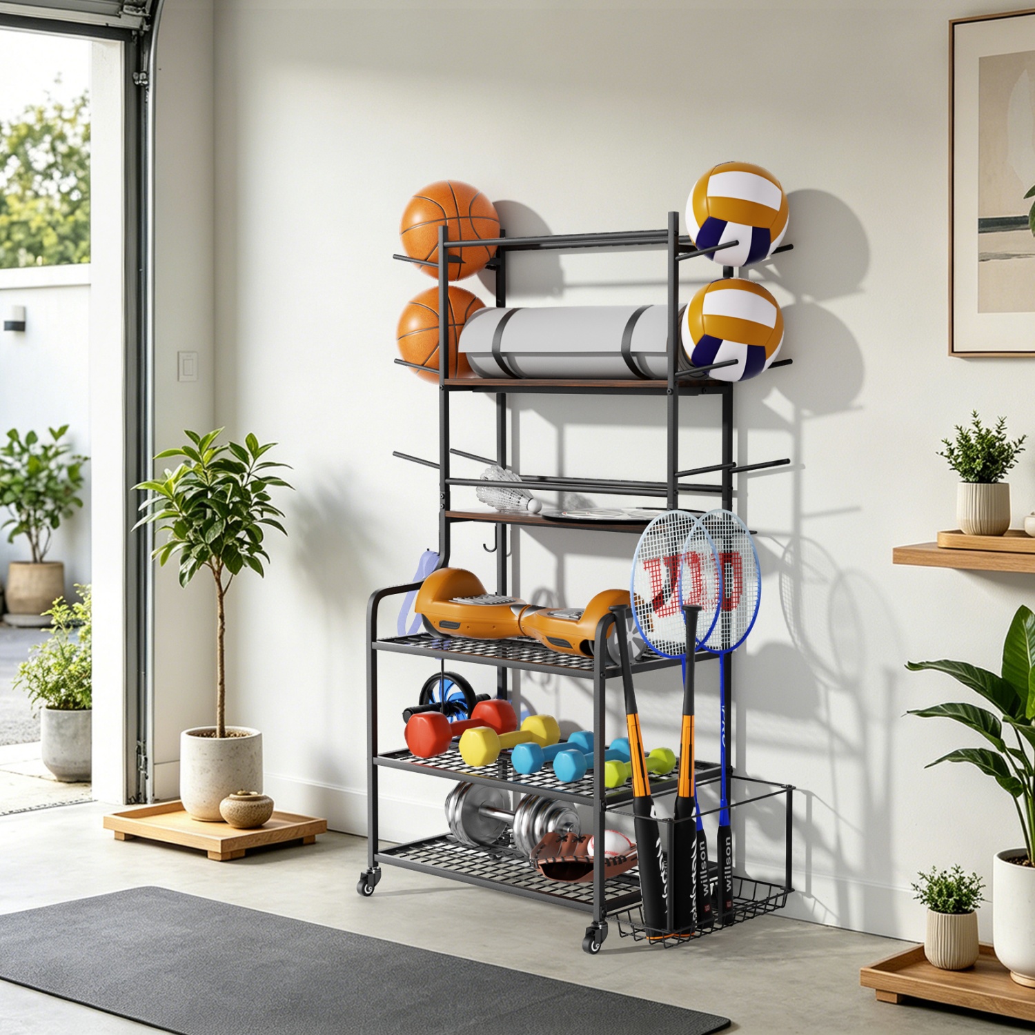Yoga Mat Storage Rack Home Gym - Home Gym Yoga Mat recensie en prijs