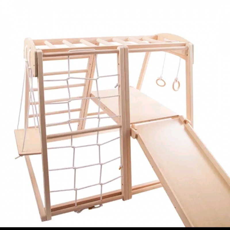 Indoor Playground Montessori B - Gymnastic Rings Wooden recensie en prijs