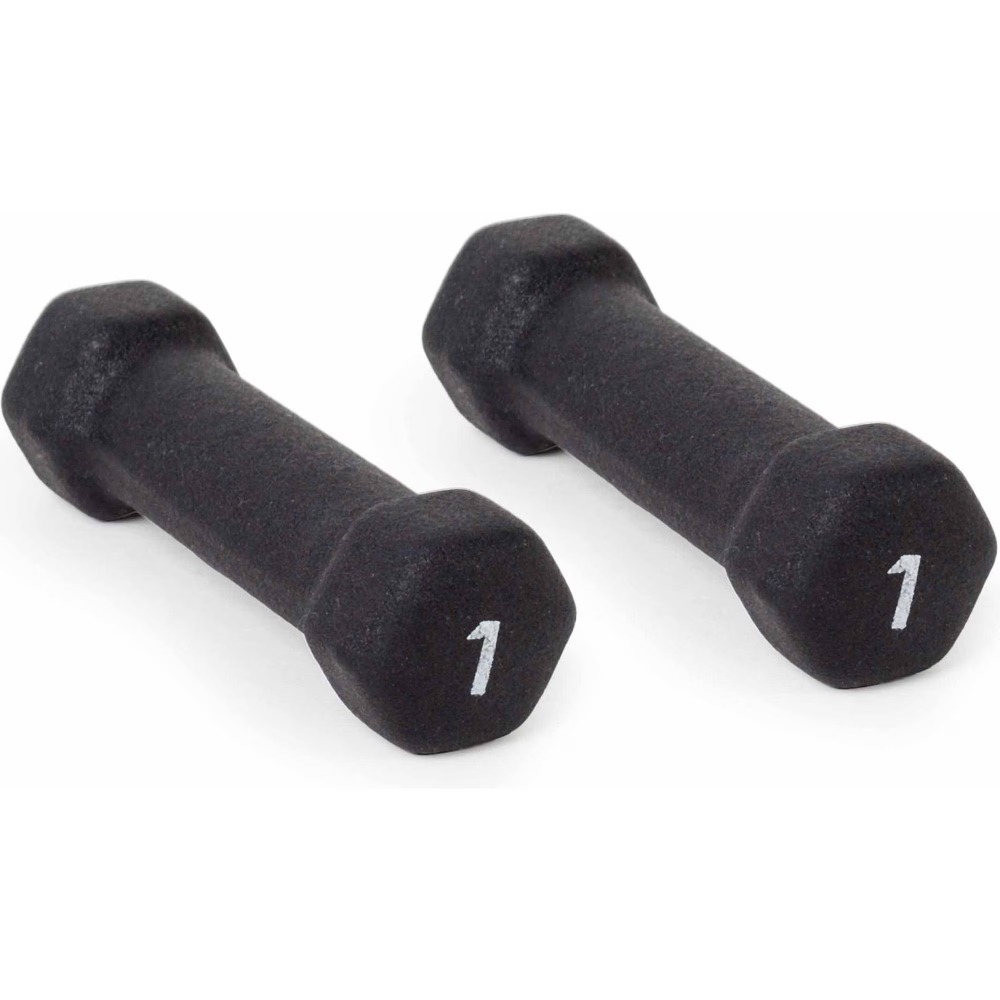1lb Black Neoprene Dumbbell Pa - Home Gym Fitness recensie en prijs