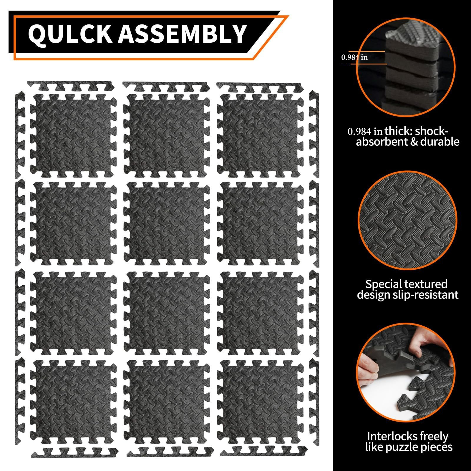 30x30x2.5CM Thickened Yoga Puz - Home Gym Yoga Mat recensie en prijs
