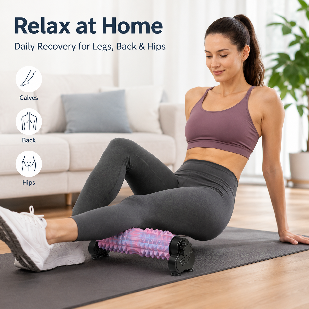 GOOGO 3D Texture Massage Fasci - Foam Roller High Density recensie en prijs