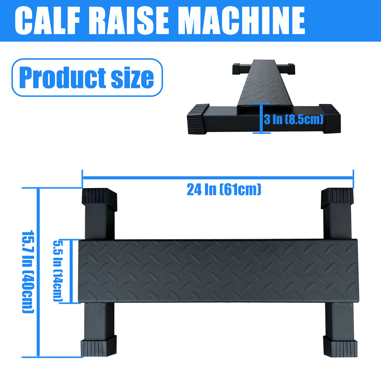 Home Gym Steel Calf Raise Bar  - Home Gym Nala recensie en prijs