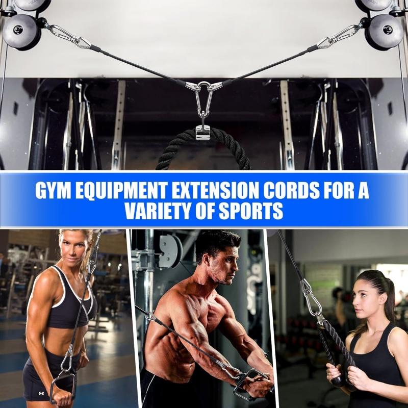 1/2 pcs gym cable extension co - Home Gym Leg Extension Machine recensie en prijs