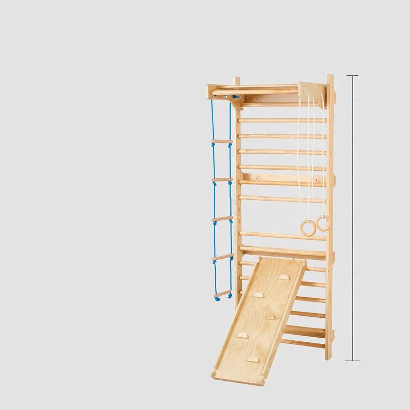Wooden Stall Bars 31.5x23.6x86 - Gymnastic Rings Wooden recensie en prijs