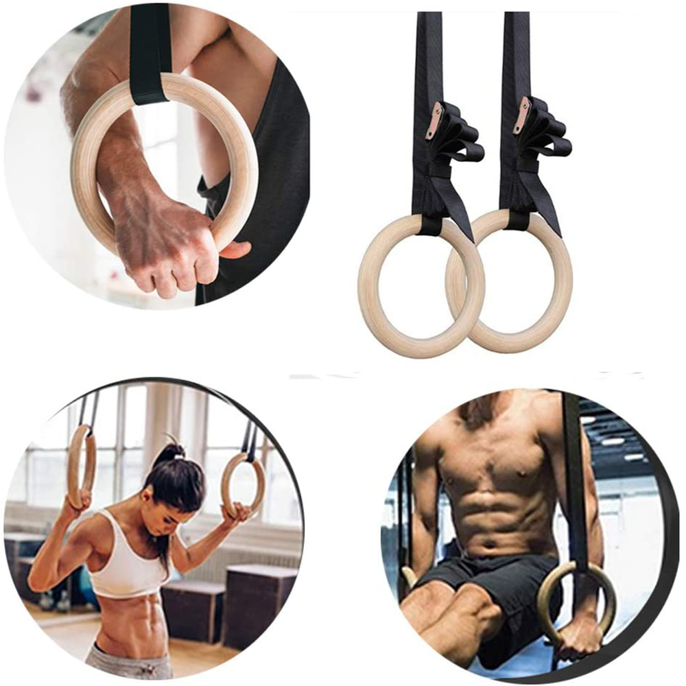 28/32MM Fitness Wooden Gymnast - Gymnastic Rings Wooden recensie en prijs