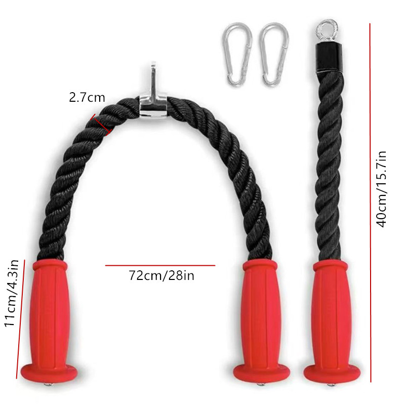 Ergonomic Tricep Ropes Non-Sli - Home Gym Technogym recensie en prijs
