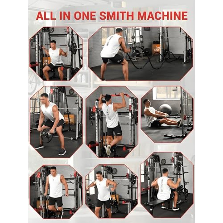 Smith Machine Home Gym All in  - Home Gym With Smith Machine recensie en prijs