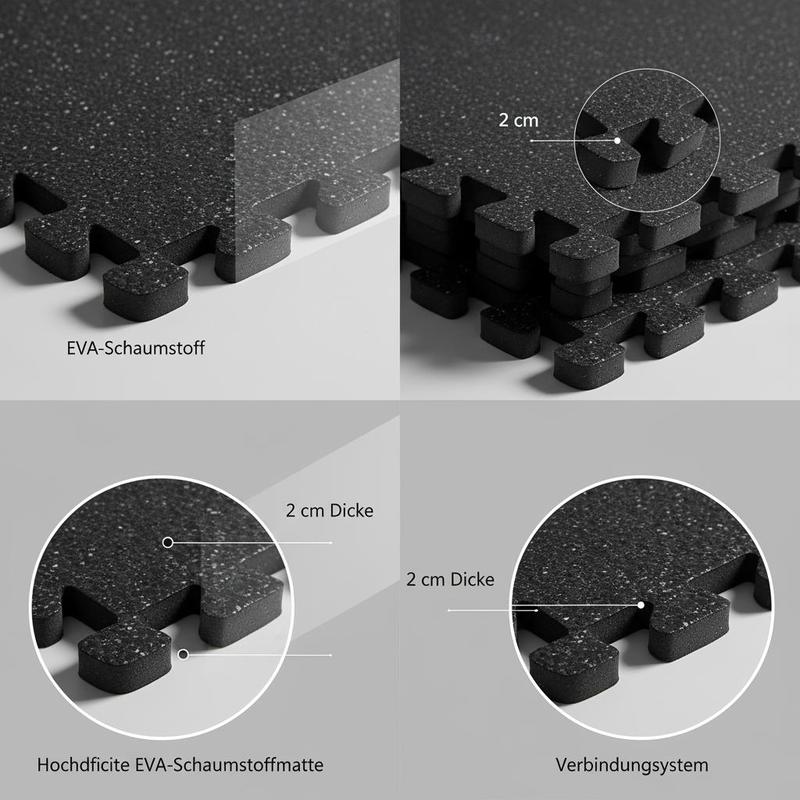 Puzzle Exercise Mat, 12 PCS Fi - Home Gym Fitness recensie en prijs