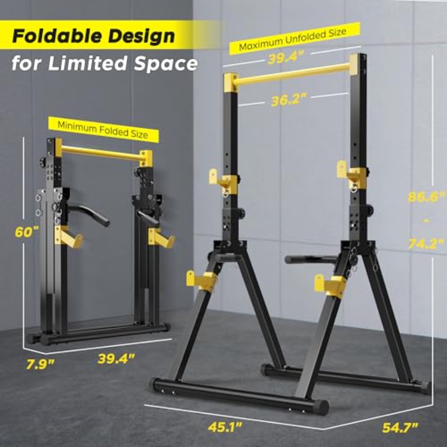 Home gym dip station pull-up b - Home Gym Foldable recensie en prijs