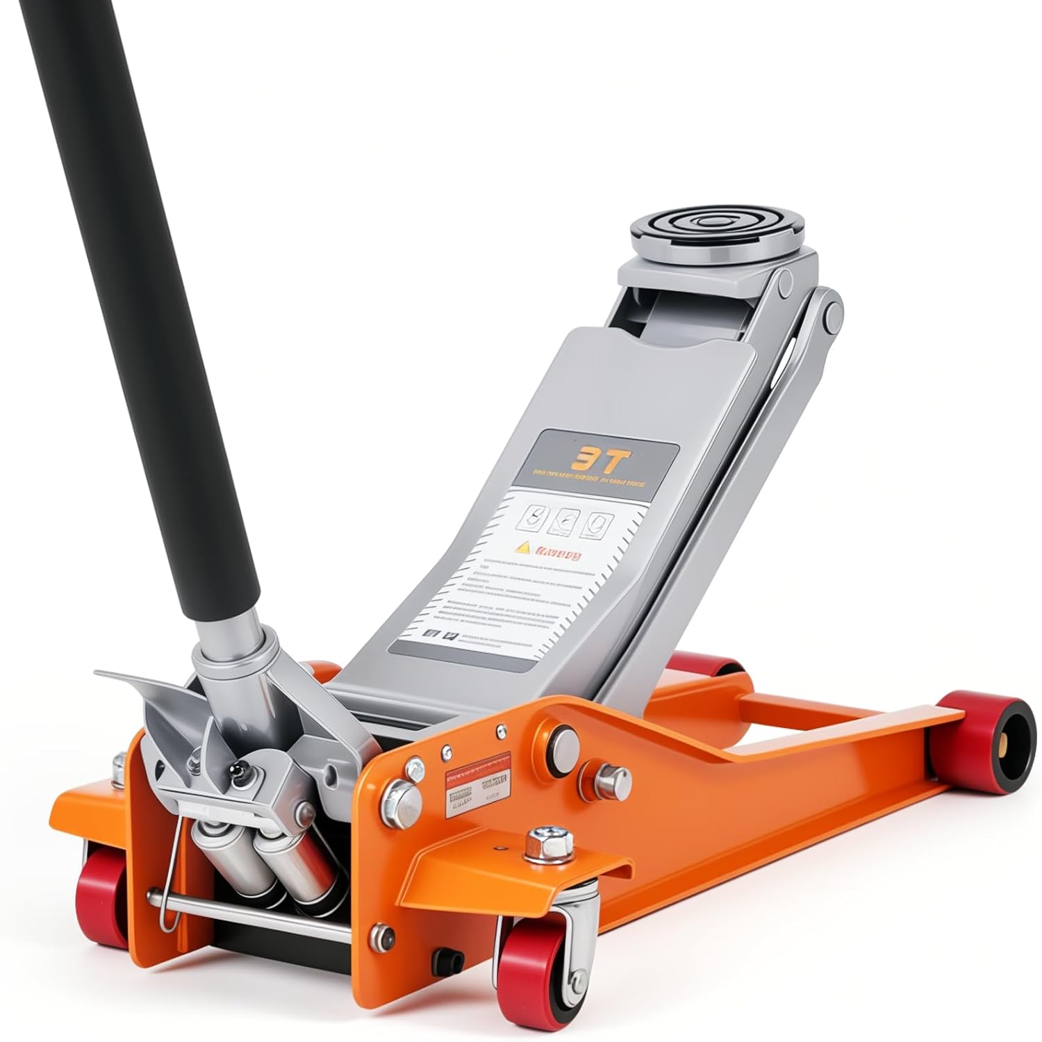 3 Ton Low Profile Hydraulic Ra - Deadlift Jack Barbell recensie en prijs
