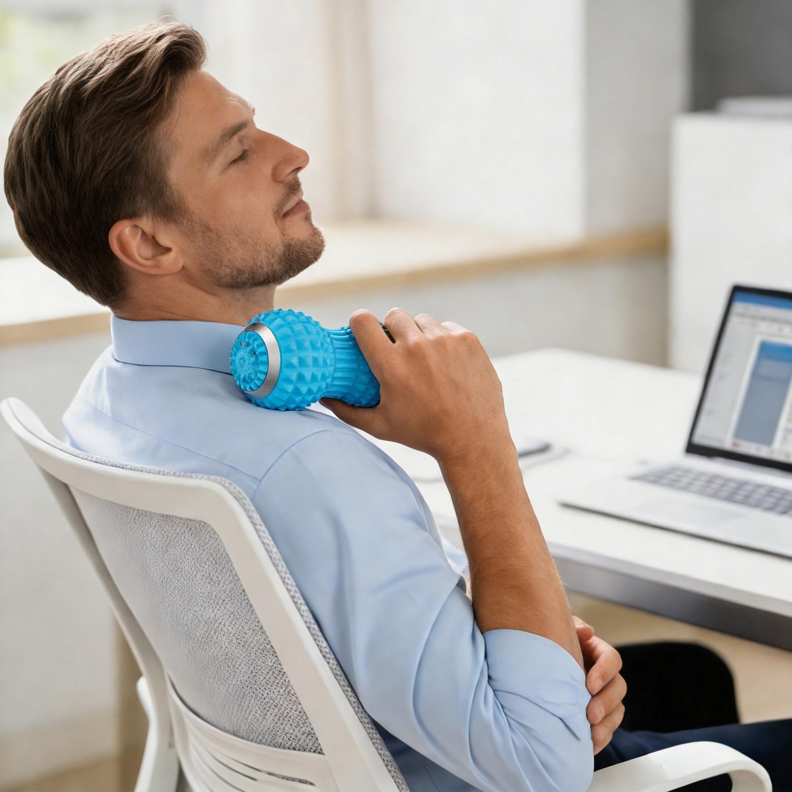 Vibrating Massage Roller Neck  - Home Gym Yoga recensie en prijs