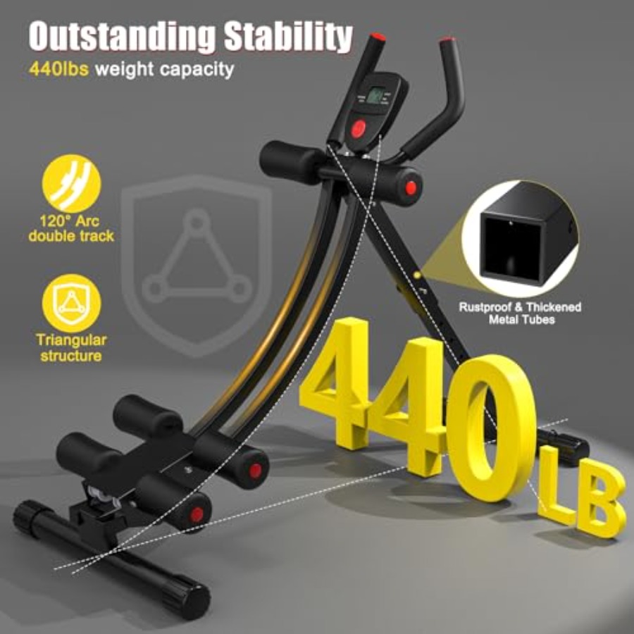 Ab Workout Equipment for Home  - Home Gym Foldable recensie en prijs