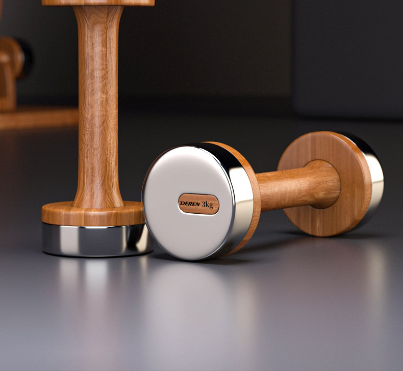 Wood & Steel Adjustable Dumbbe - Home Gym No Equipment recensie en prijs