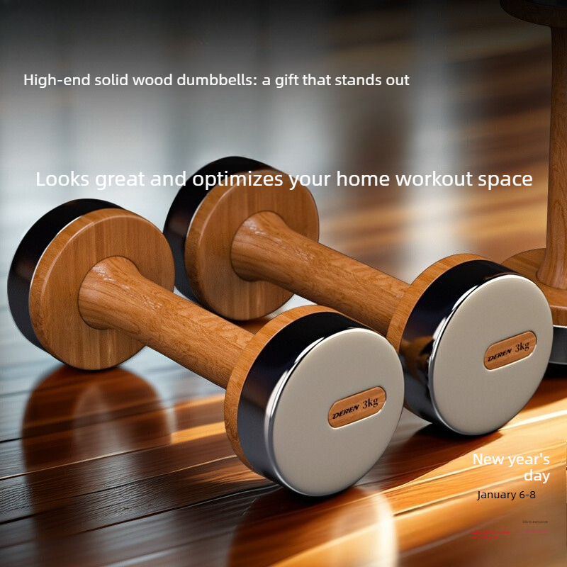 Wood & Steel Adjustable Dumbbe - Home Gym No Equipment recensie en prijs