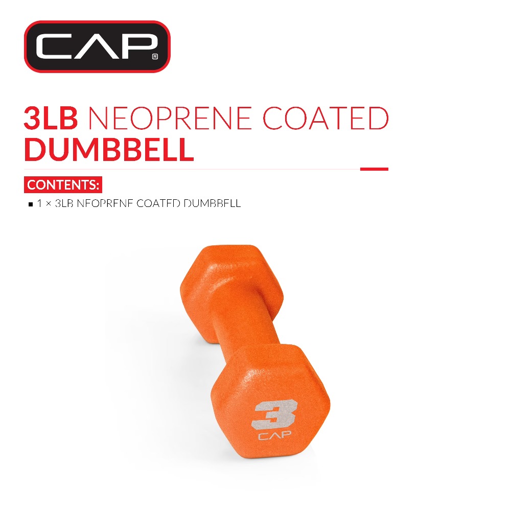 Neoprene Dumbbell 3 lb Free We - Home Gym No Equipment recensie en prijs