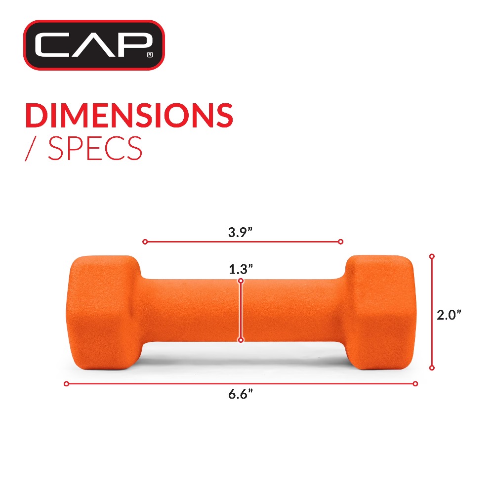 Neoprene Dumbbell 3 lb Free We - Home Gym No Equipment recensie en prijs