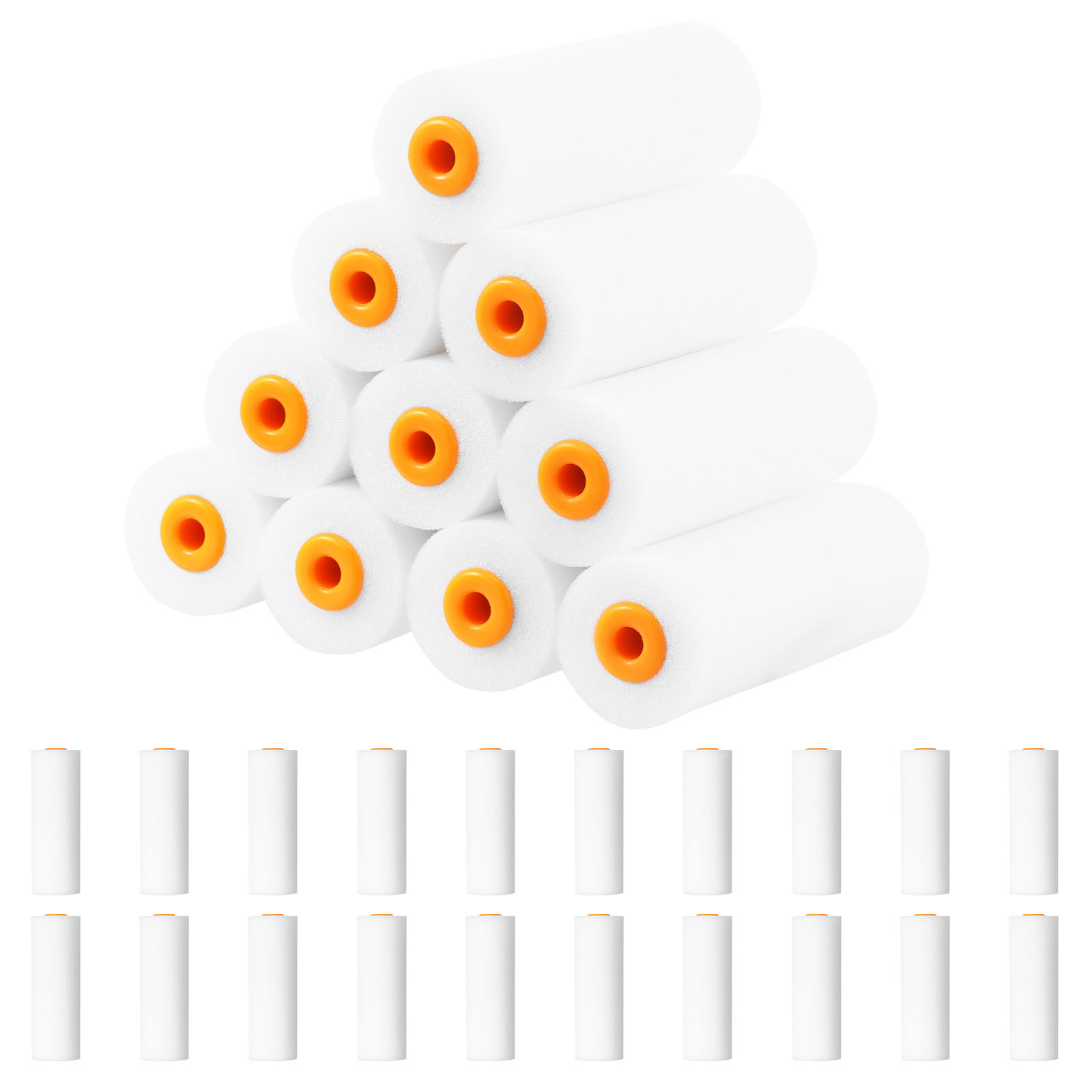 30Pcs Foam Cupboard Paint Roll - Foam Roller High Density recensie en prijs