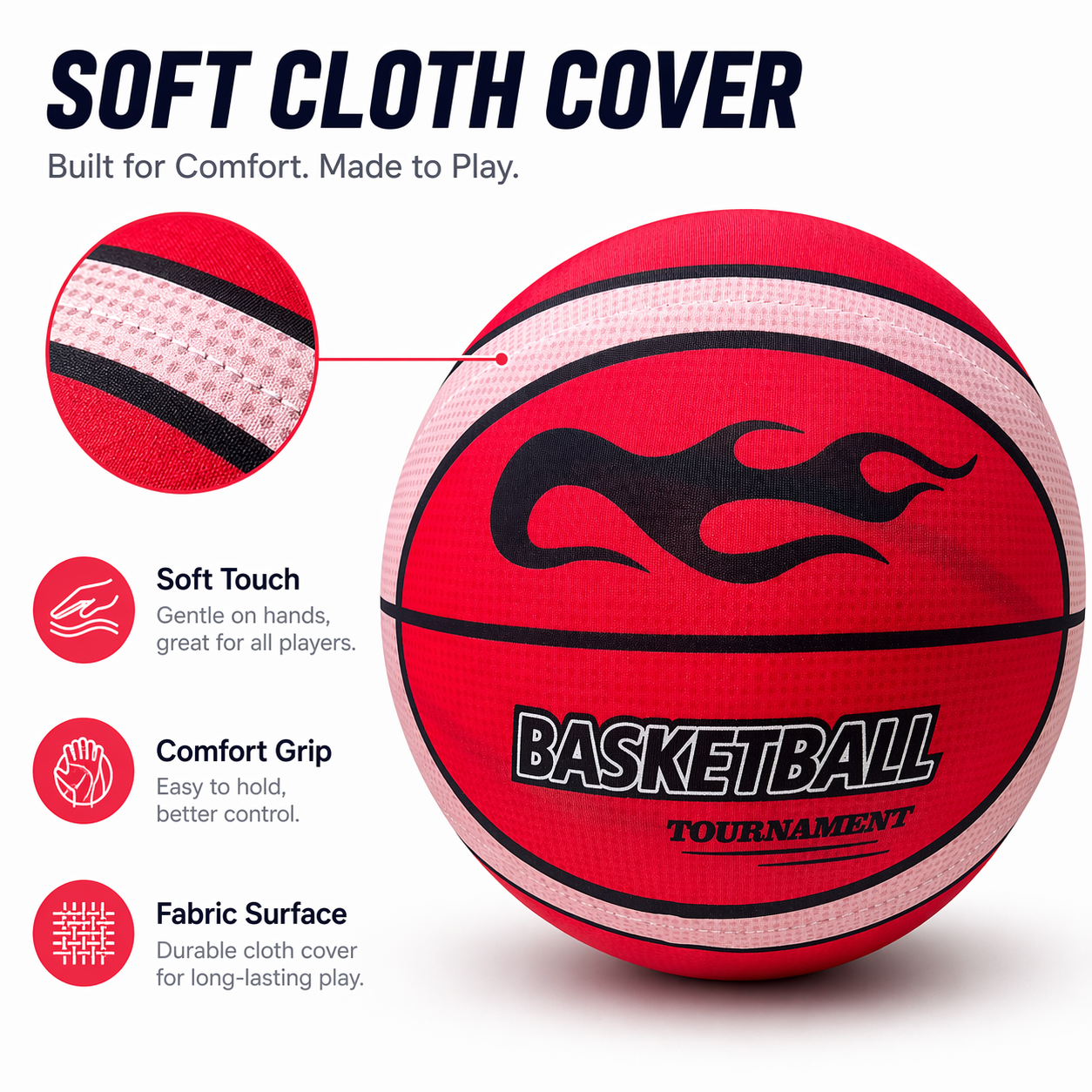 Fabric Cover Silent Basketball - Home Gym Fitness recensie en prijs