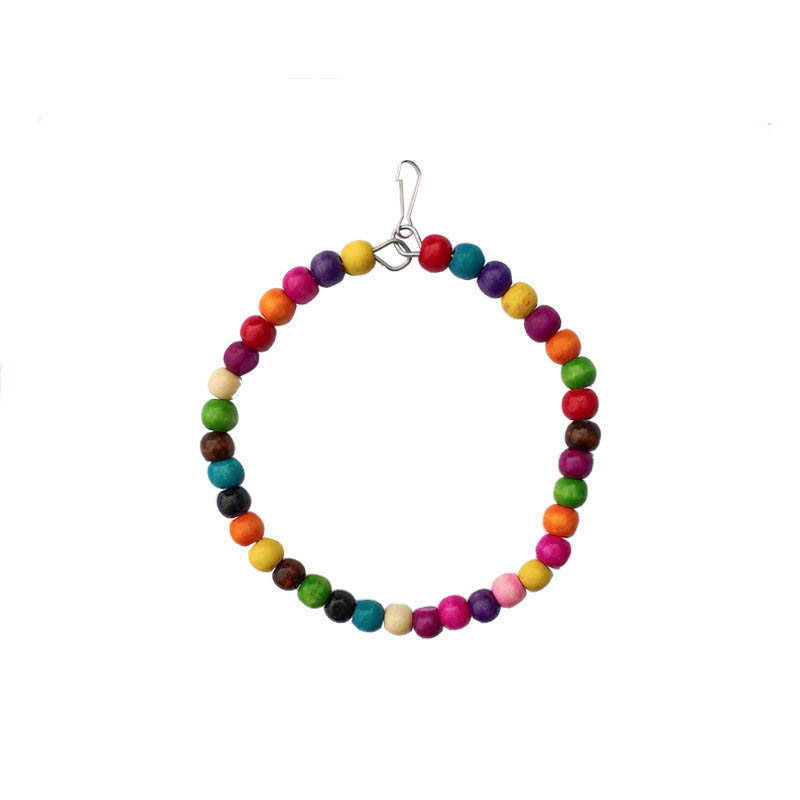Wooden Bird Toys Small Parrot  - Gymnastic Rings Wooden recensie en prijs