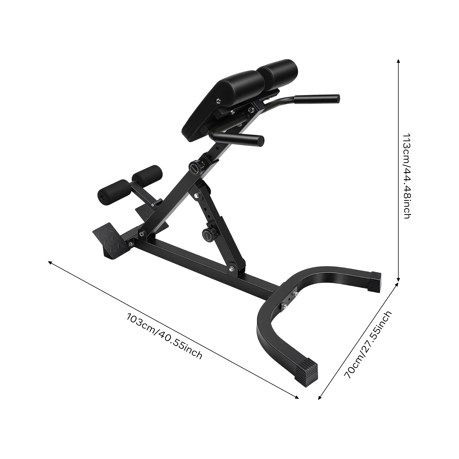 Adjustable Roman Chair Foldabl - Home Gym Foldable recensie en prijs