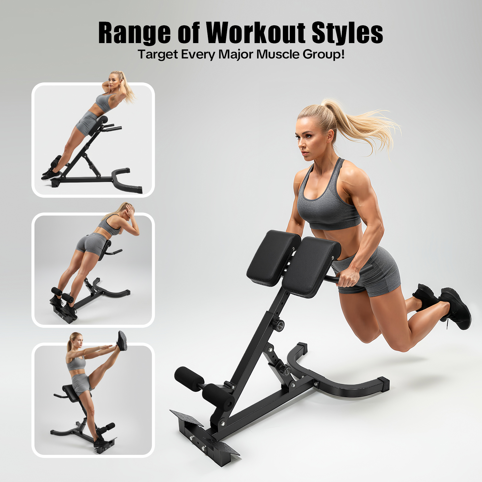 Adjustable Roman Chair Foldabl - Home Gym Foldable recensie en prijs