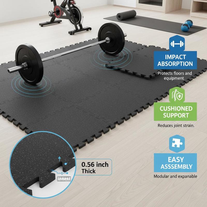 EVA Interlocking Foam Floor Ti - Home Gym Yoga Mat recensie en prijs