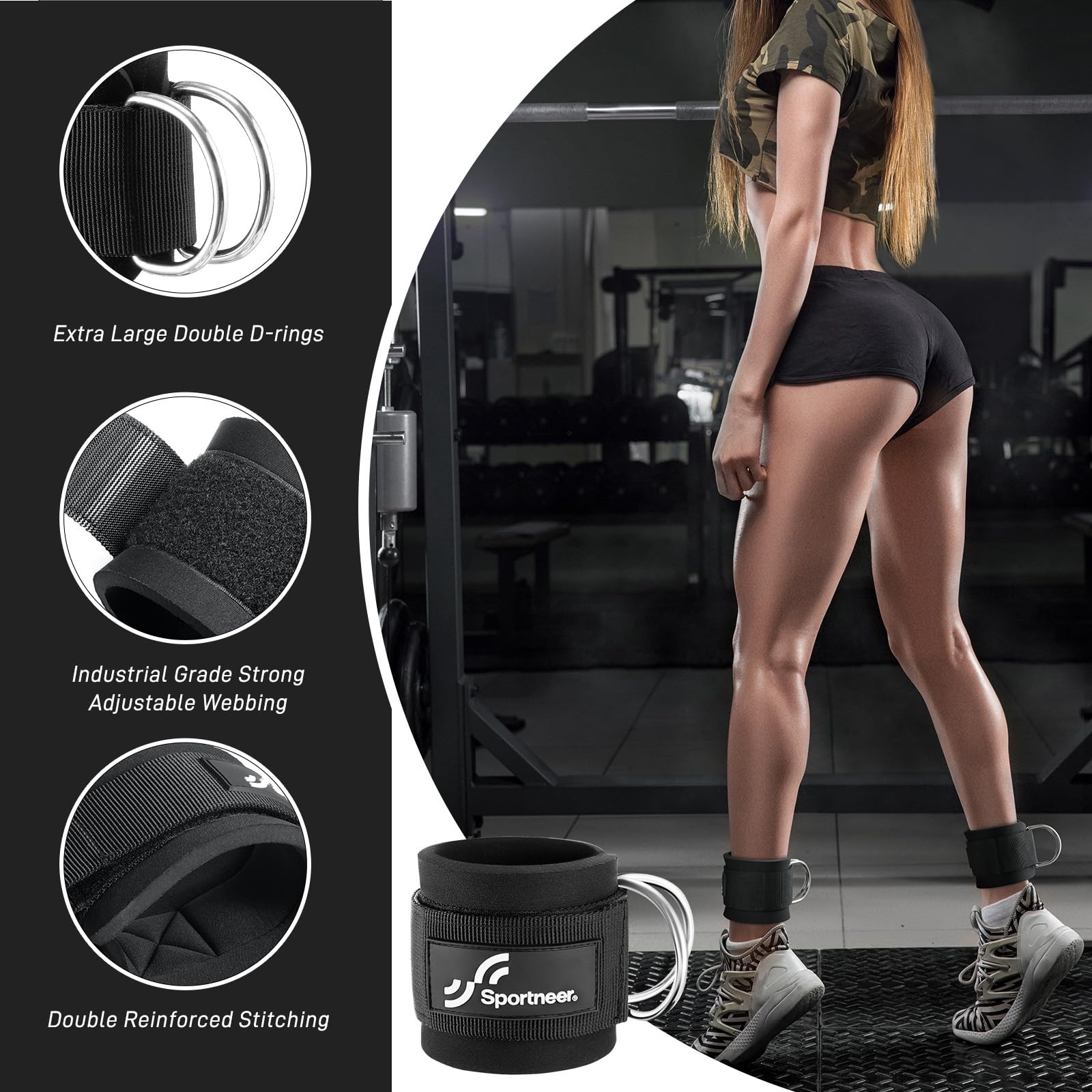 Sportneer Adjustable Ankle Str - Home Gym Leg Extension Machine recensie en prijs