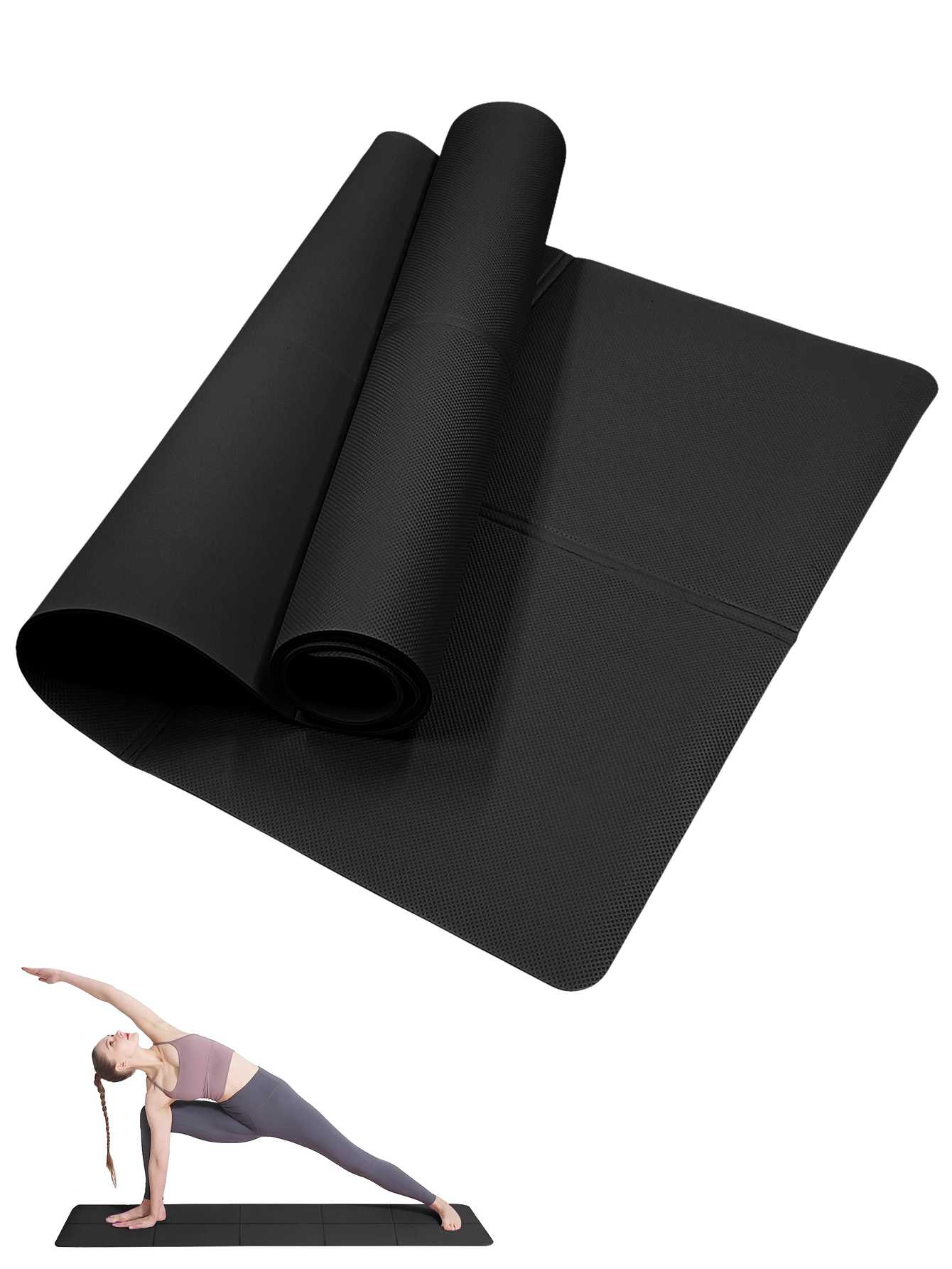Foldable Yoga Mat Black Eco Fr - Home Gym Yoga Mat recensie en prijs