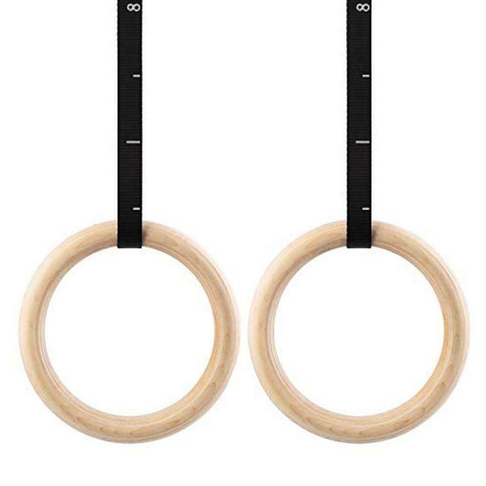 Wooden Gymnastic Rings 28/32mm - Gymnastic Rings Wooden recensie en prijs