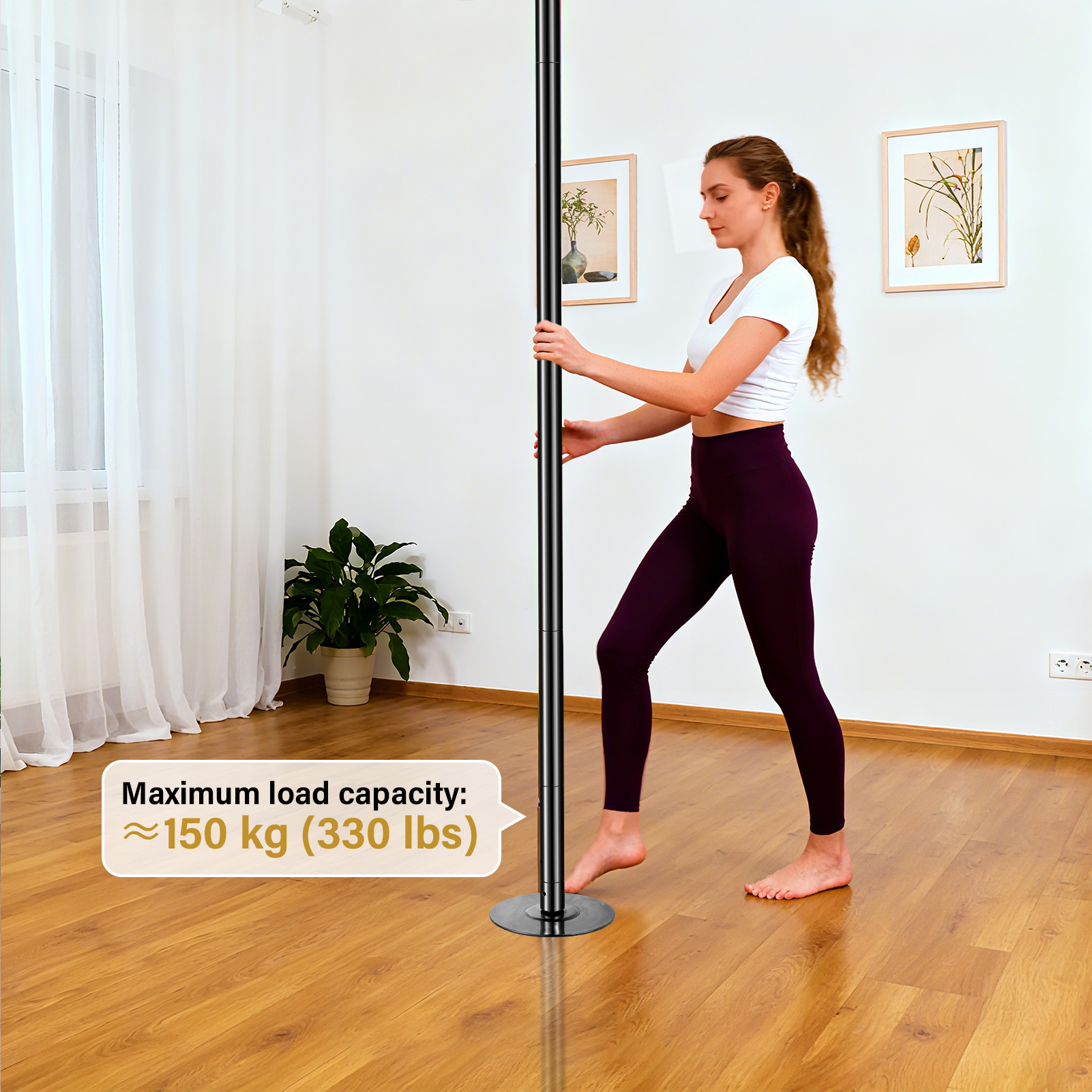 Heavy Duty 45mm Dance Pole for - Home Gym No Equipment recensie en prijs