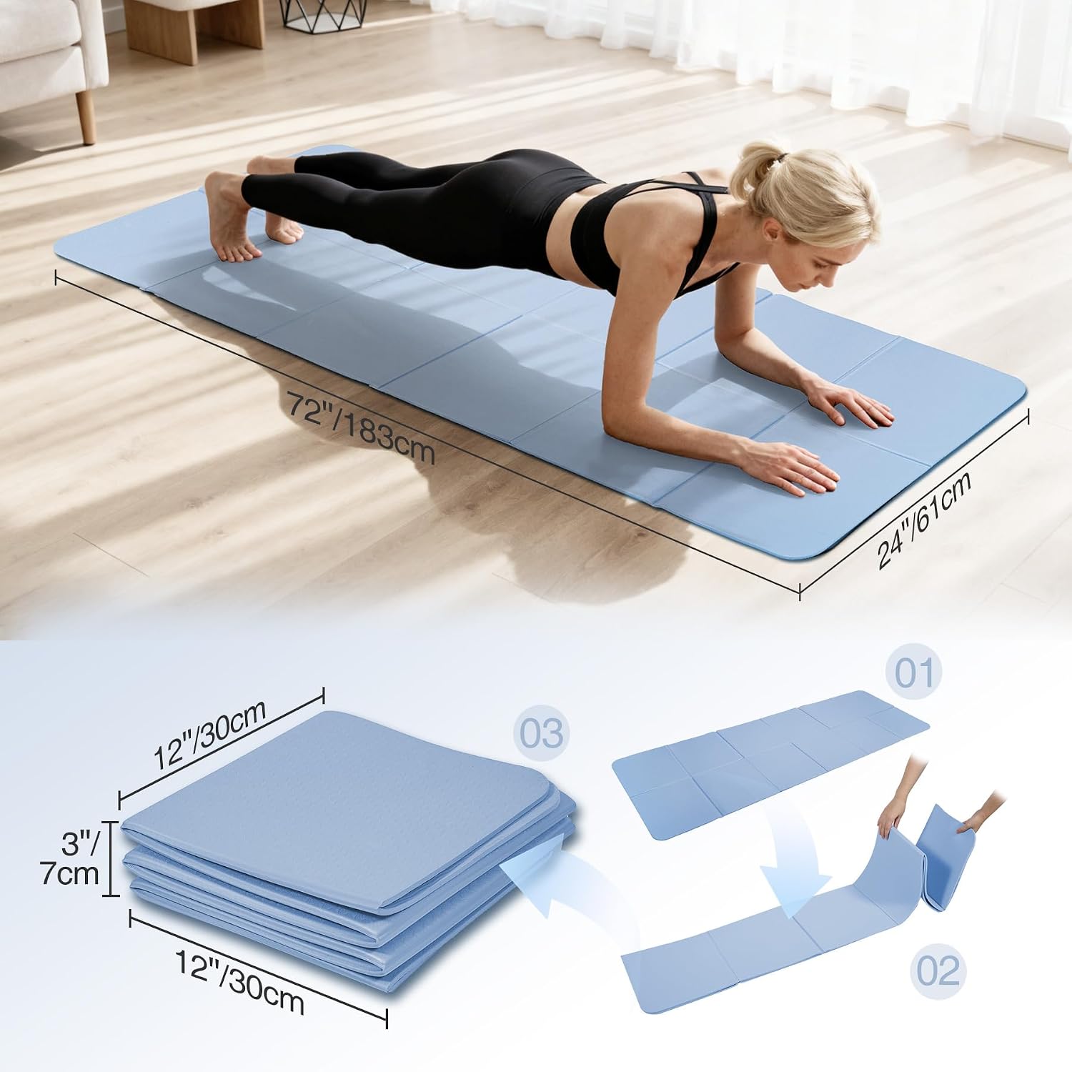 RedSwing Foldable Travel Yoga  - Home Gym Yoga Mat recensie en prijs