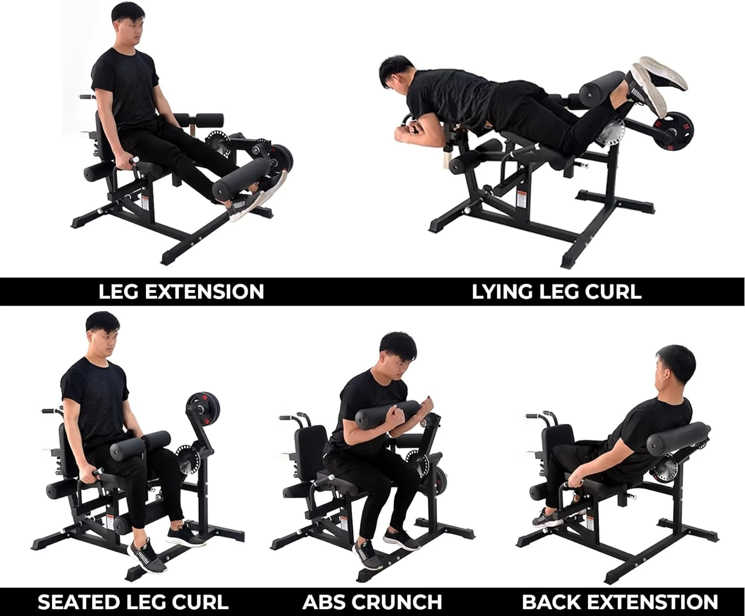 Plate Loaded Adjustable Leg Wo - Home Gym Leg Extension Machine recensie en prijs