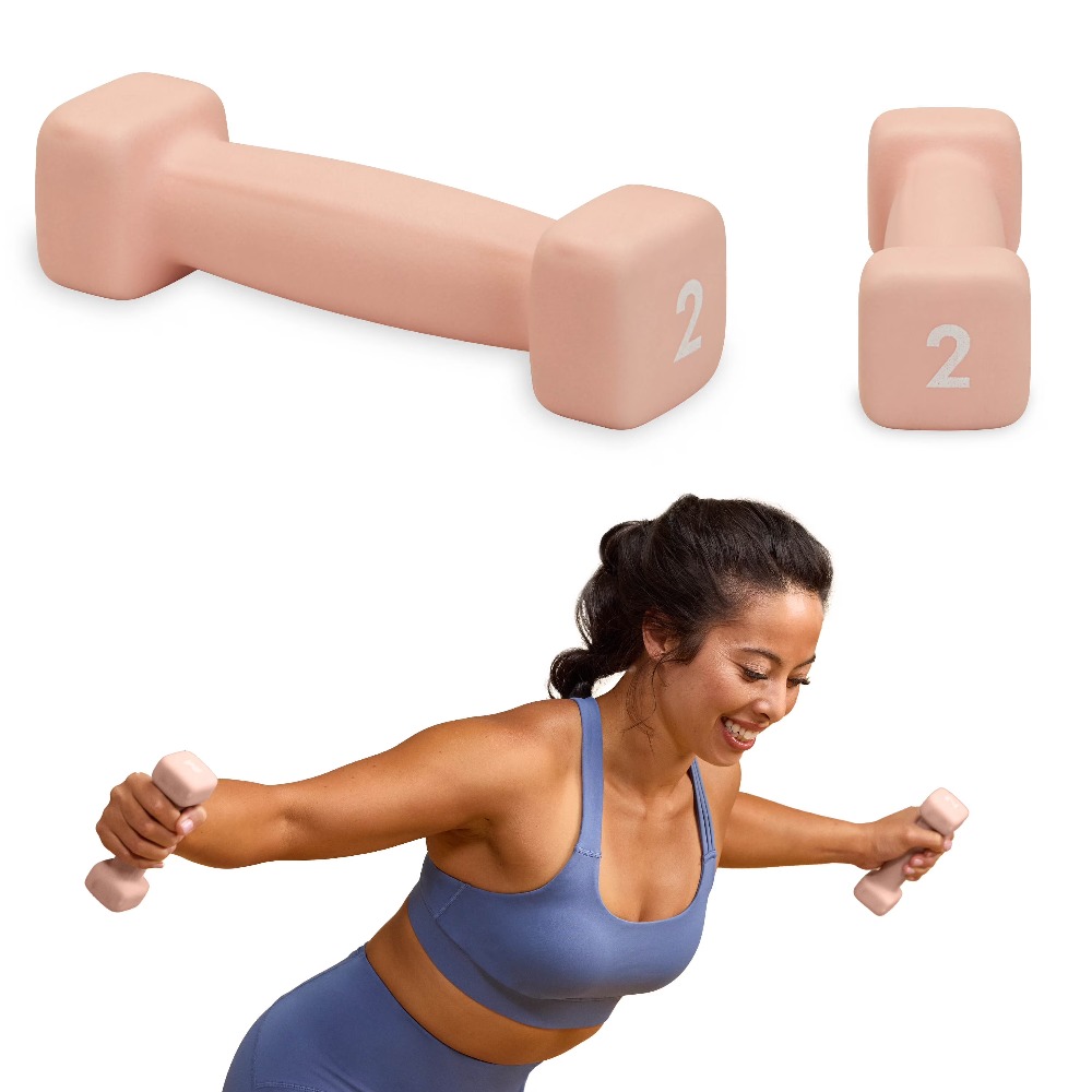 Neoprene Coated 2 Pound Dumbbe - Home Gym Fitness recensie en prijs