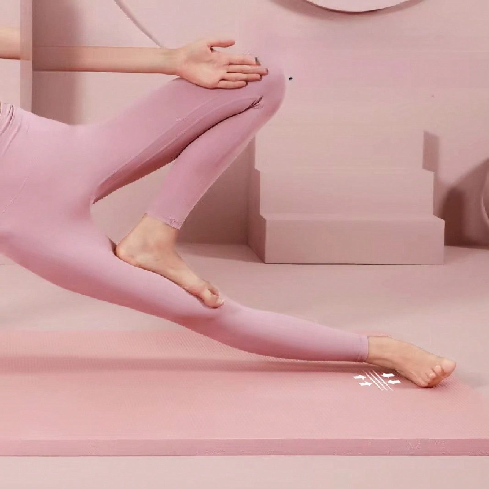 185*61CM Pink Non Slip Yoga Ma - Home Gym Yoga Mat recensie en prijs