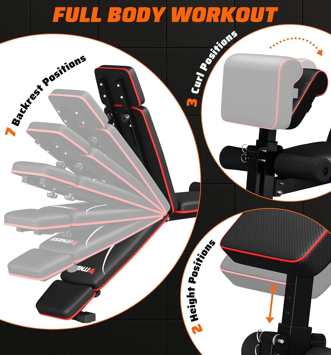 Home Gym Foldable Weight Bench - Home Gym Foldable recensie en prijs